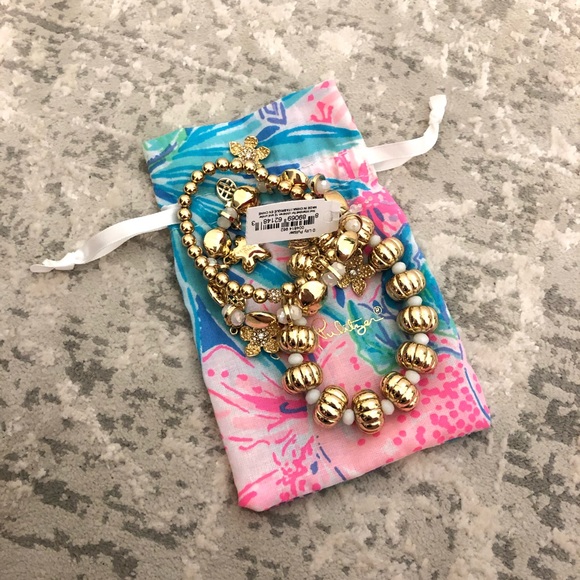 Lilly Pulitzer Jewelry - NWT Lilly Pulitzer bracelet set